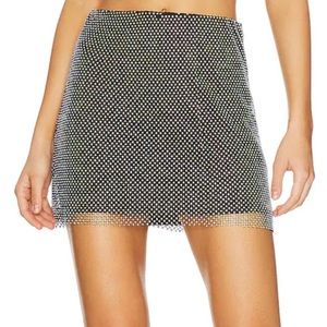 STEVE MADDEN Charlize Mini Skirt in Black